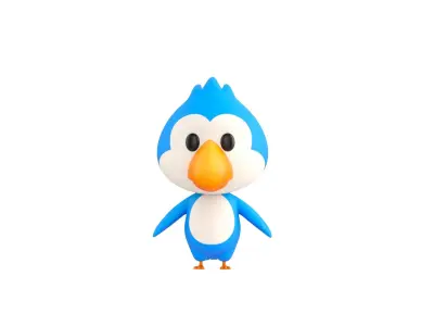 Character168 Bird 3D model