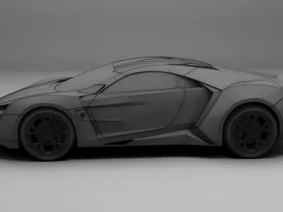 Lykan Hypersport Free 3D model by Anshul1320