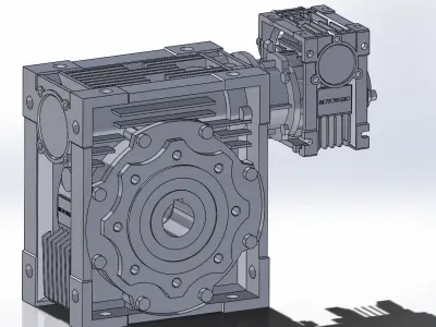 Motovario gearbox  Free 3D model