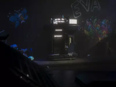 Guns vending machine concept 3D model