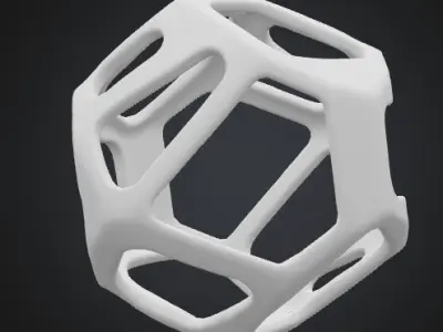 Scifi Object Shape Model 12 3D model
