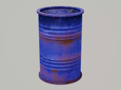 Old Barrel FREE 3D Model Free low-poly 3D model