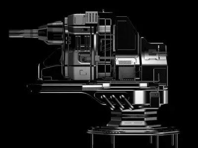 Turret N584 3D model