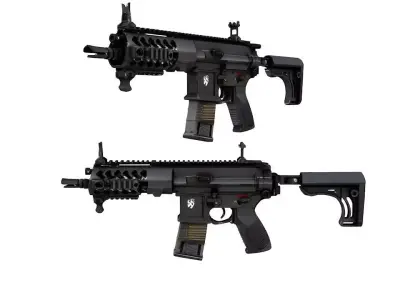 KNG-C5 rifle 3D model