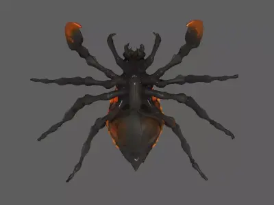 Spider 3D model buy