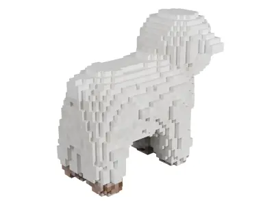 Sheep Voxel Free 3D model