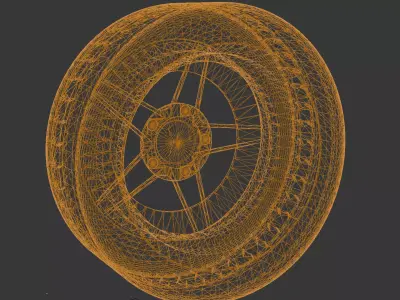 Car-Tire 3D model