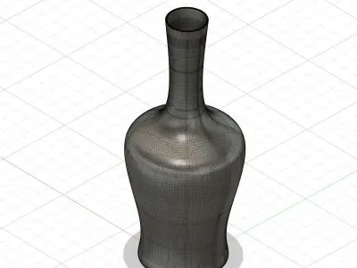 Chinese Antique Porcelain Series - Vase 6 3D print model