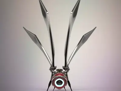 Robot bee 3D model