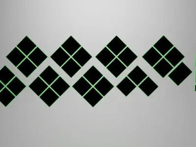 Hazmat Signs PBR 3D model