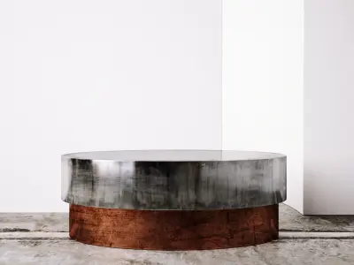 Loren Table 90 3D model