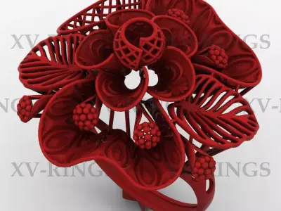 NEW TURKISH RING XV-06 3D print model
