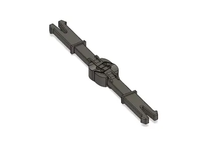 OO HO Model Railway Coach and Wagon Connectors Buckeye 3D print model