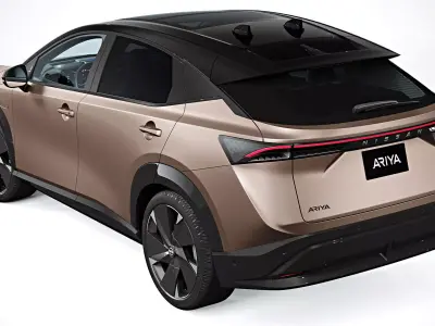 2021 Nissan Ariya 3D model