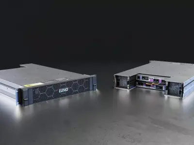 Rackmount Server Unit 3D Model Low-poly 3D model
