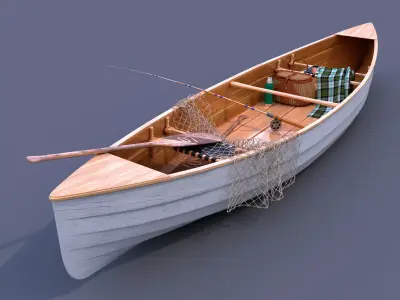 fishing boat 3D model
