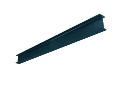 I Beam v1 002 Low-poly 3D model