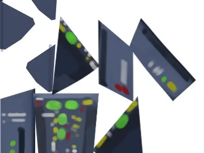 Starter ship 3D model