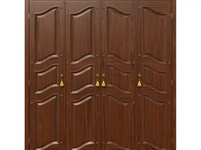 Classic cabinet 08 08 3D model