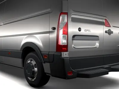 Opel Movano L3H2 Van 2016 3D model