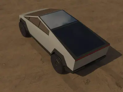 cyber truck 3D model buy