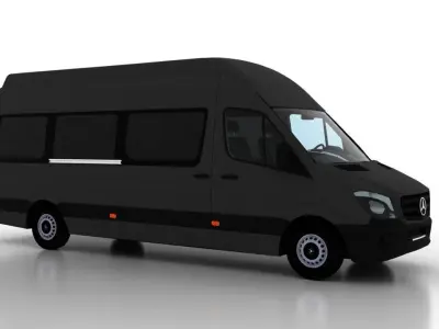 Mercedes Benz Sprinter L3H3 2015 Passenger EU 3D model