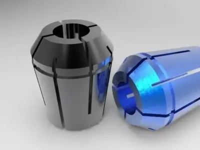 Collet Chuck Free 3D model