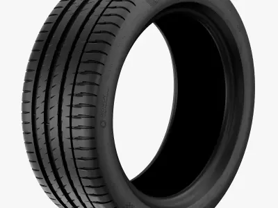 Michelin Pilot Sport 4 Tire 3D model