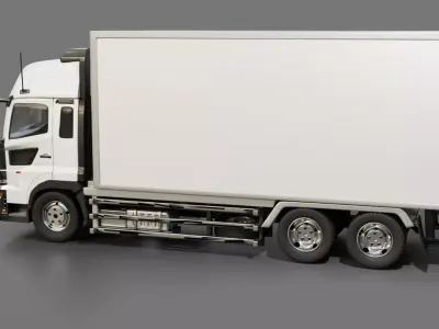 Hino Profia Cargo Truck 3D model
