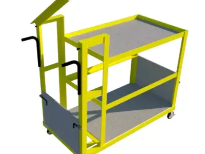 FACTORY PLAN 3D model