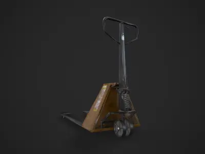 Pallet Truck Low-poly 3D model purchase