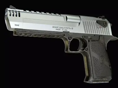 Desert Eagle  Low-poly 3D model buy