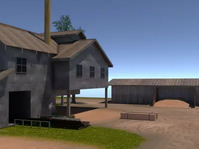 Sawmill  3D model