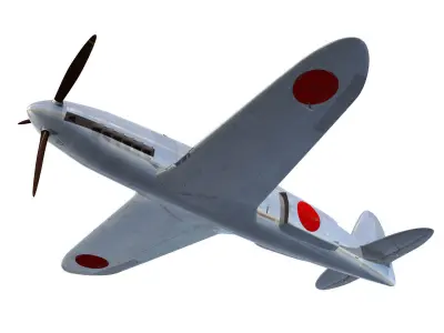 Kawasaki Ki78 Kensan 3D model