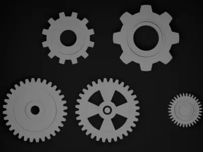 Gear Pack 3D model