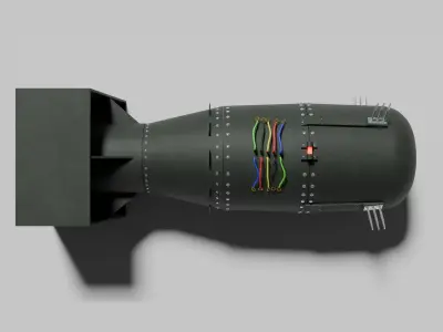 Nuclear Bomb 3D model purchase