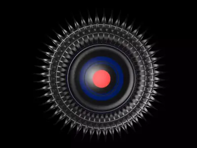 Cyber Eye Free 3D model