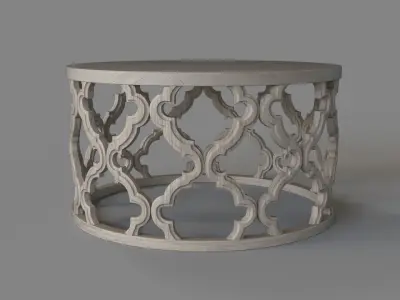 Clover Coffee Table 3D model