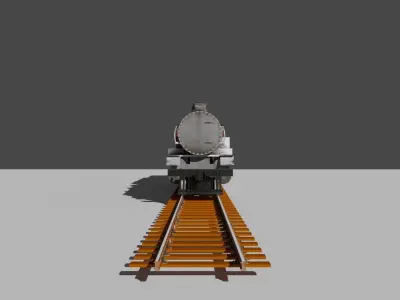 fictional UP 2-8-4 3D model