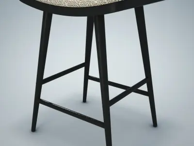 Blare Counter Stool 3D model