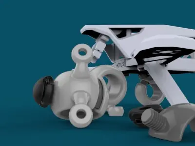 GL-HOOK drone Free 3D model
