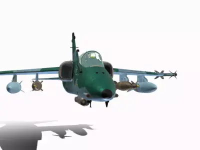 AMX A1 M BRASIL Low-poly 3D model