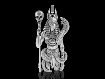 Egyptian God Hip Hop Pendant 3D print model