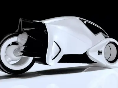 Tron Bike Free 3D model