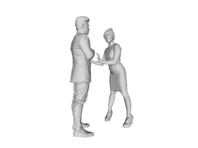 Printle MoDualls Mates P H001-F002 3D print model