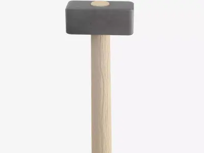 Heavy Hammer Low-poly 3D model