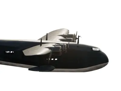 Flying Boat 3D model by stationary94