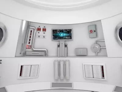 Launch Pod 3D model