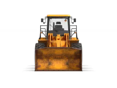 Wheel Loader 3D model 13