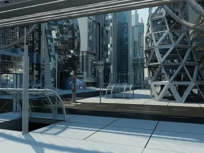 Future City HD 6 3D model